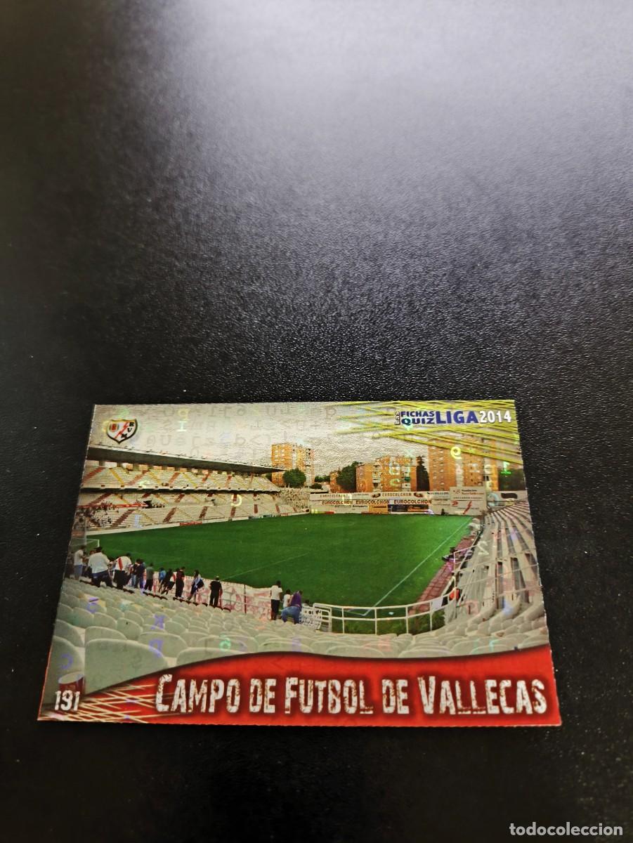 Cartes &agrave; collectionner de Football: 191 VALLECAS BRILLO LETRAS RAYO VALLECANO MUNDICROMO LIGA 2013 2014 13 14 NO PANINI ESTE MEGACRACKS