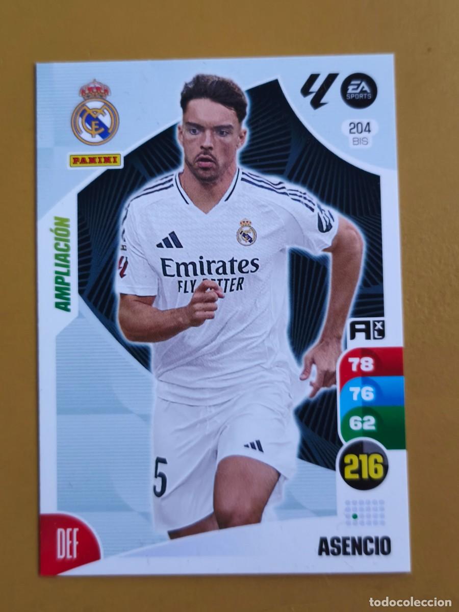 Cartes &agrave; collectionner de Football: asencio, 2024 25 ampliacion