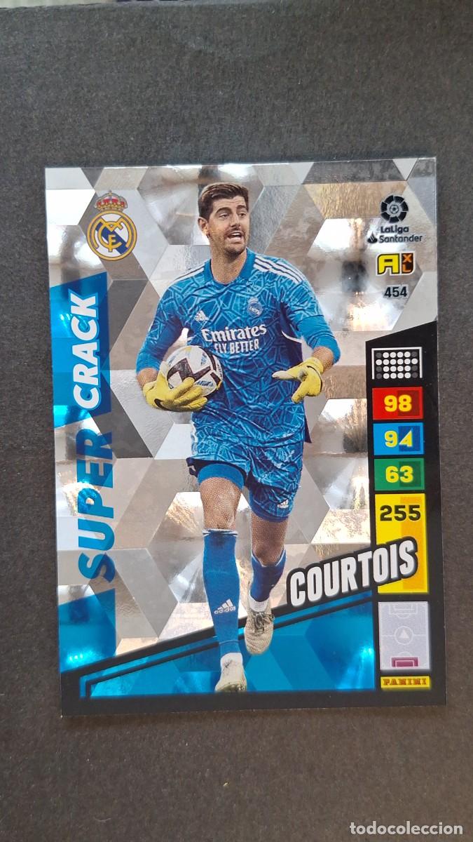 Fu&szlig;ball-Sticker: L1 COURTOIS REAL MADRID 454 SUPER CRACK ADRENALYN XL LIGA 2022/2023 22 23 PANINI