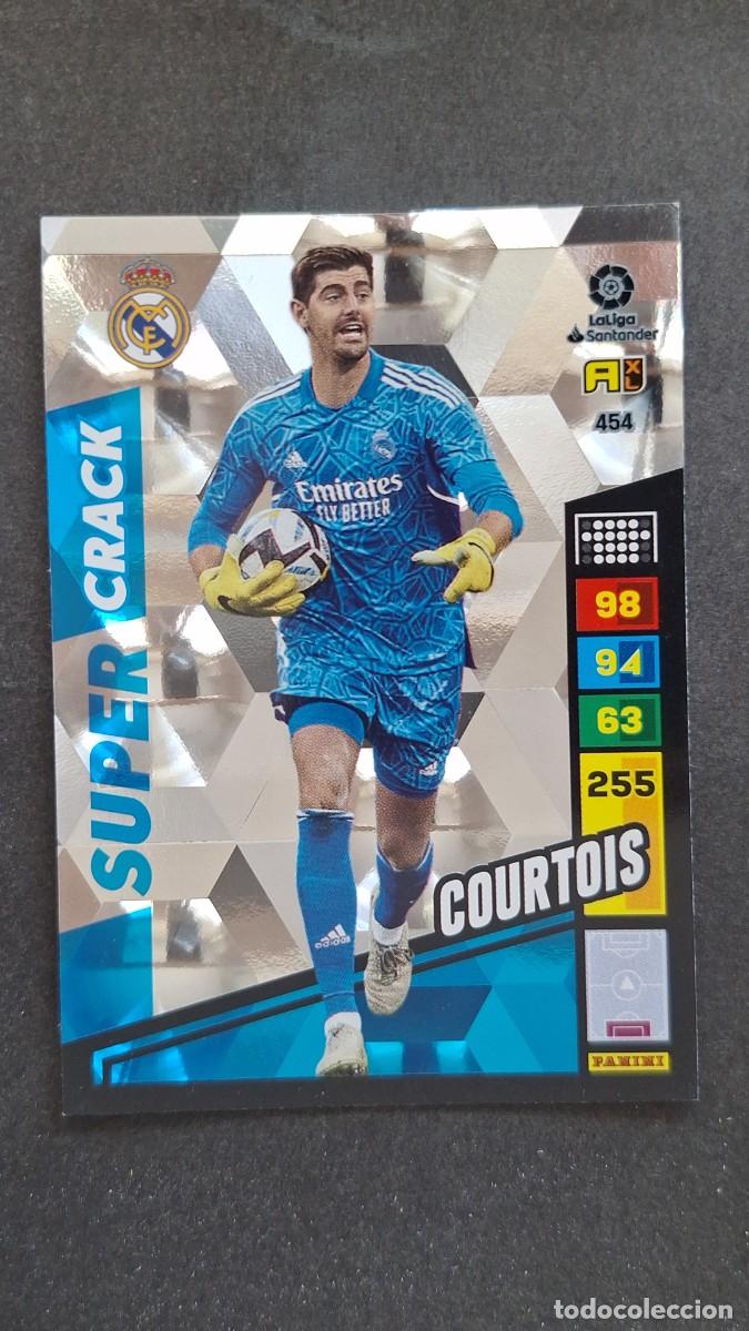 Cromos de Futebol: L1 COURTOIS REAL MADRID 454 SUPER CRACK ADRENALYN XL LIGA 2022/2023 22 23 PANINI