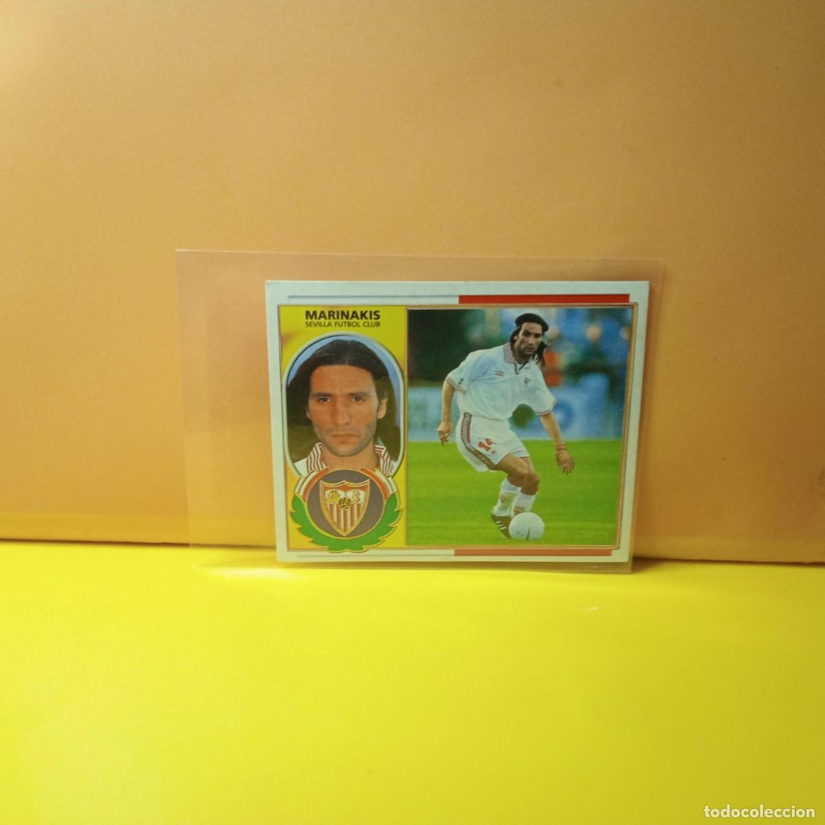 Football Stickers: EDICIONES ESTE 1996 1997 96 97 COLOCA MARINAKIS SEVILLA F.C