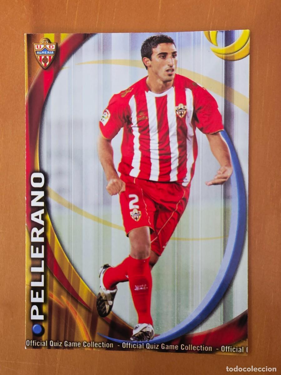Fu&szlig;ball-Sticker: 331 Pellerano, UD Almer&iacute;a, corregido, Mundicromo Sport Fichas Quiz de la Liga 2010 2011
