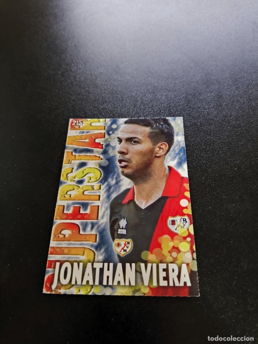 Cartes &agrave; collectionner de Football: 215 Jonathan Viera SUPERSTAR MATE RAYO MUNDICROMO LIGA 2013 2014 13 14 NO PANINI ESTE MEGACRACKS