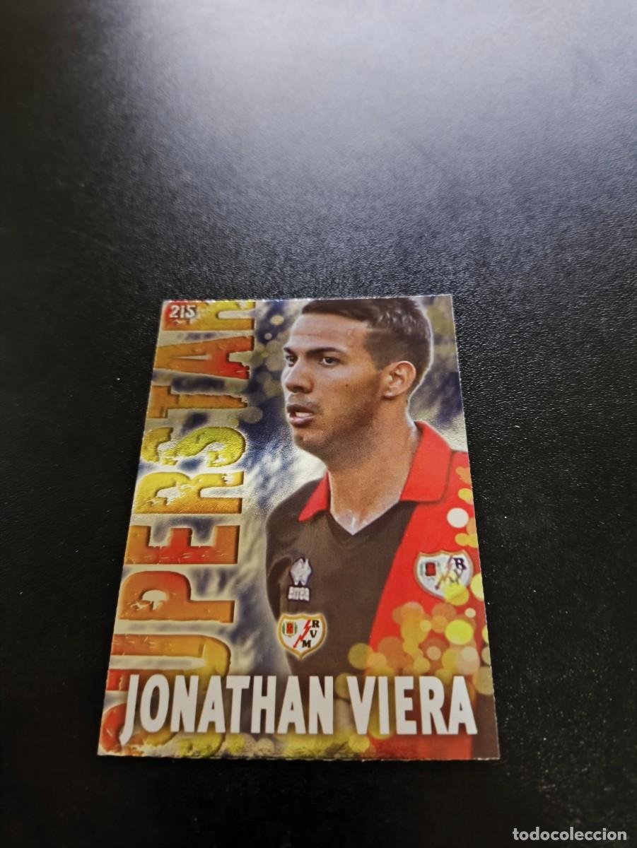 Cartes &agrave; collectionner de Football: 215 Jonathan Viera SUPERSTAR LISO RAYO MUNDICROMO LIGA 2013 2014 13 14 NO PANINI ESTE MEGACRACKS