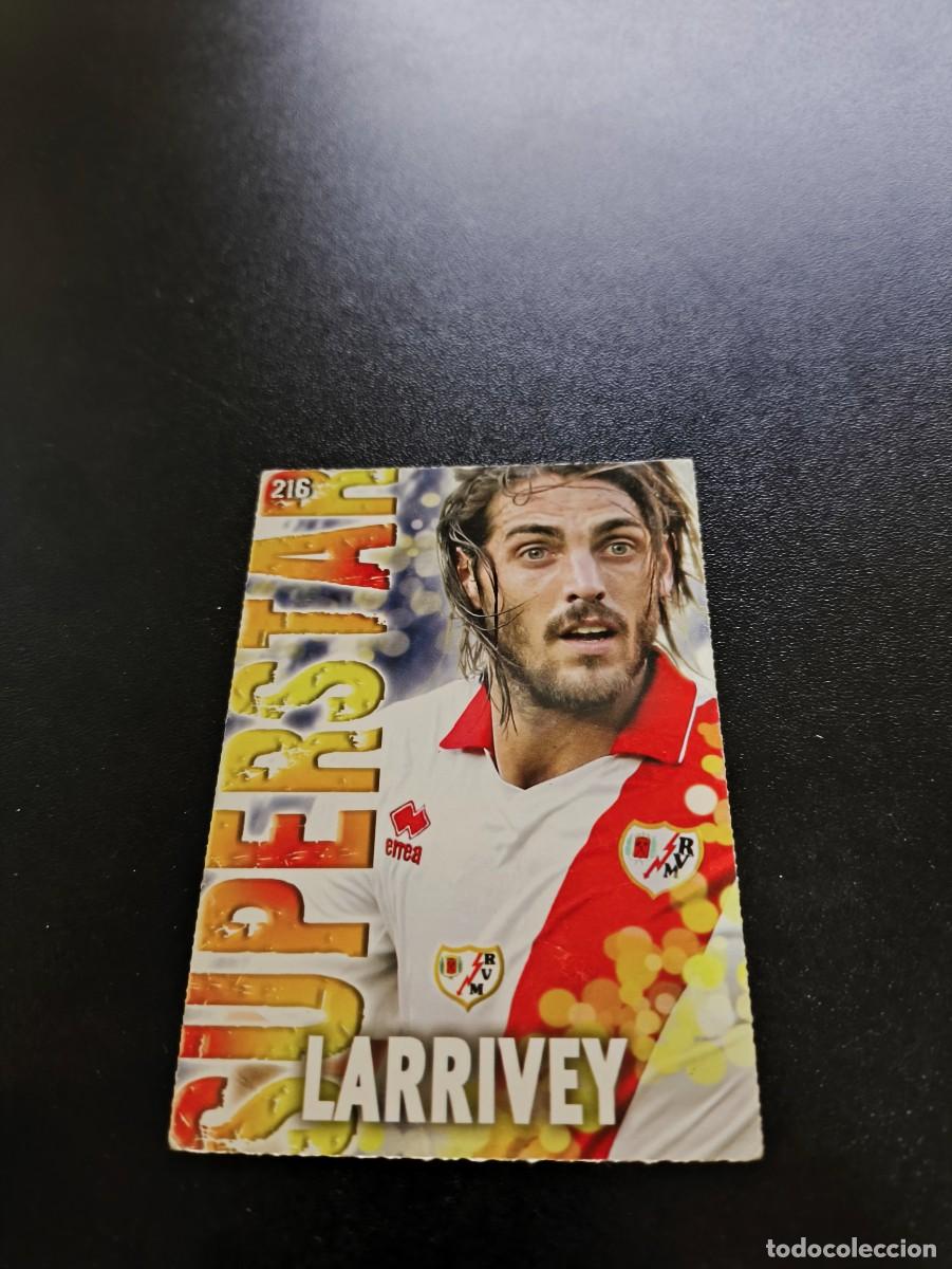 Cromos de F&uacute;tbol: 216 LARRIVEY SUPERSTAR FONDO MATE RAYO MUNDICROMO LIGA 2013 2014 13 14 NO PANINI ESTE MEGACRACKS