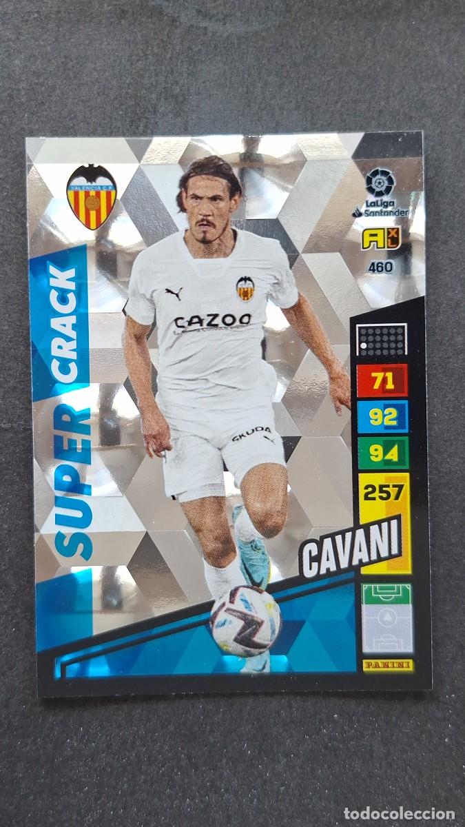 Cromos de F&uacute;tbol: L1 CAVANI VALENCIA C. F. 460 SUPER CRACK ADRENALYN XL LIGA 2022/2023 22 23 PANINI