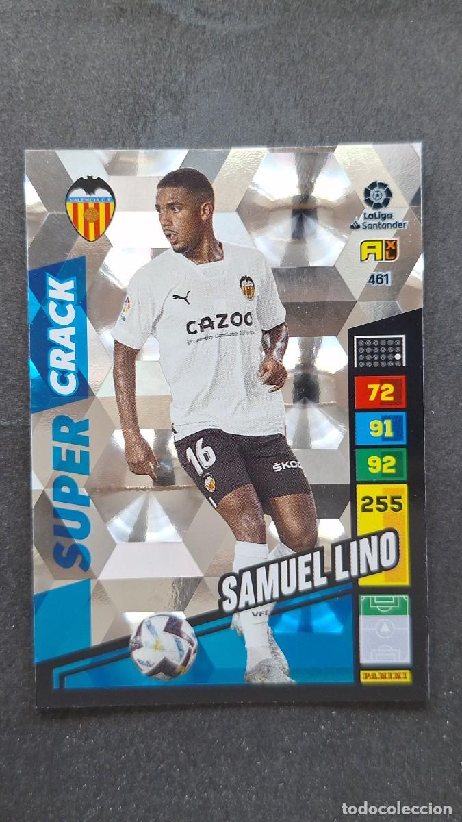 Cartes &agrave; collectionner de Football: L1 SAMUEL LINO VALENCIA C. F. 461 SUPER CRACK ADRENALYN XL LIGA 2022/2023 22 23 PANINI