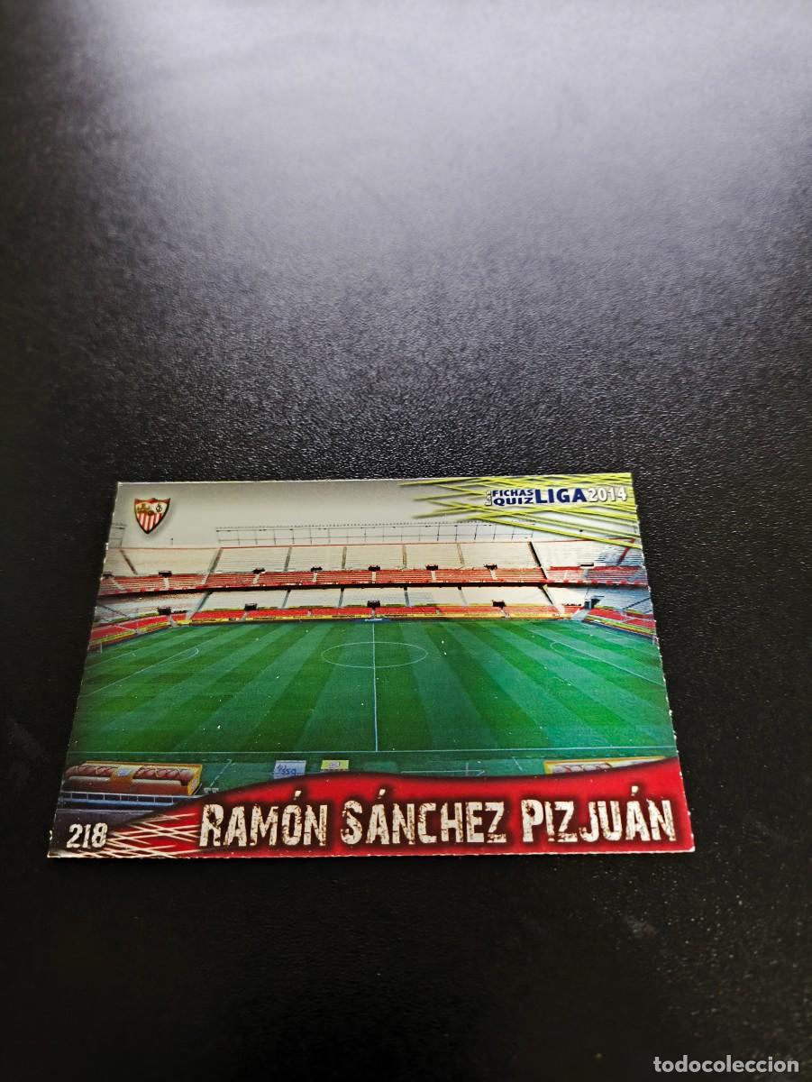 Cartes &agrave; collectionner de Football: 218 SANCHEZ PIZJUAN FONDO MATE SEVILLA MUNDICROMO LIGA 2013 2014 13 14 NO PANINI ESTE MEGACRACKS