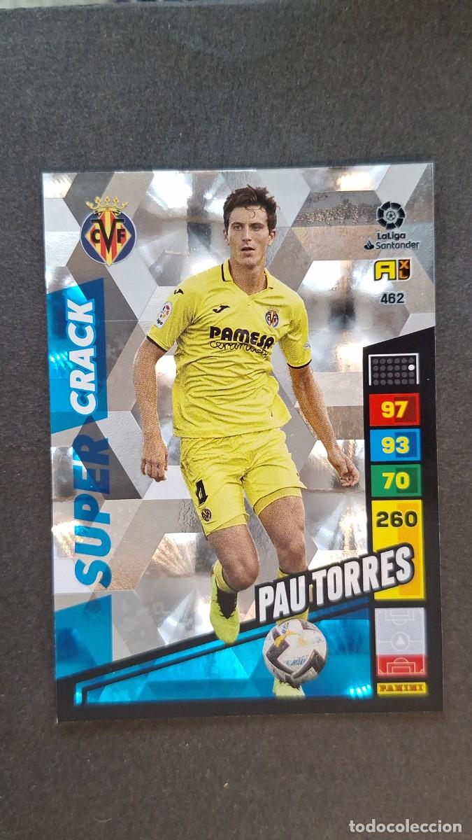Cartes &agrave; collectionner de Football: L1 PAU TORRES VILLARREAL C. F. 462 SUPER CRACK ADRENALYN XL LIGA 2022/2023 22 23 PANINI