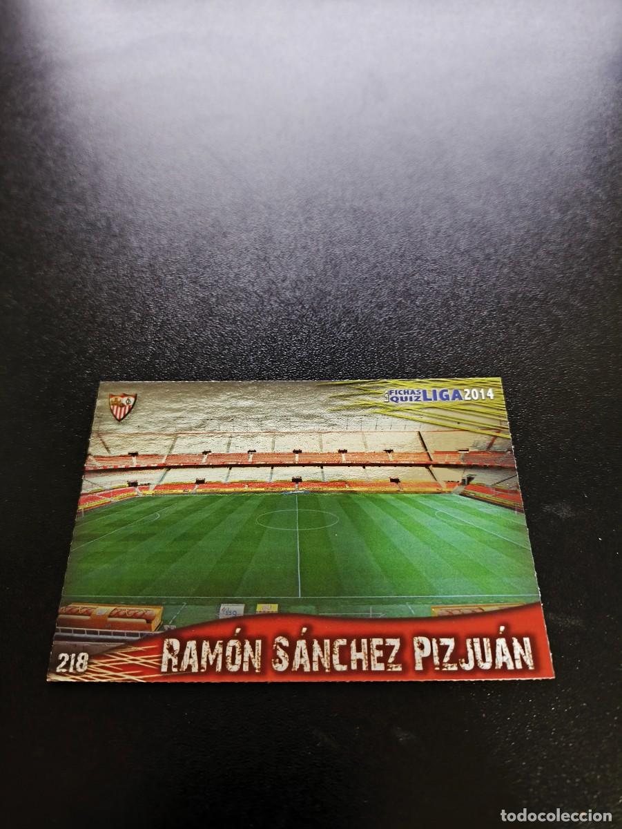 Cromos de F&uacute;tbol: 218 SANCHEZ PIZJUAN BRILLO LISO SEVILLA MUNDICROMO LIGA 2013 2014 13 14 NO PANINI ESTE MEGACRACKS