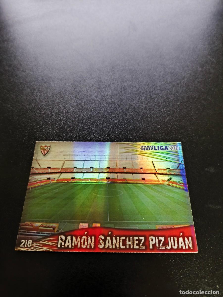 Cromos de F&uacute;tbol: 218 SANCHEZ PIZJUAN FONDO RAYAS SEVILLA MUNDICROMO LIGA 2013 2014 13 14 NO PANINI ESTE MEGACRACKS
