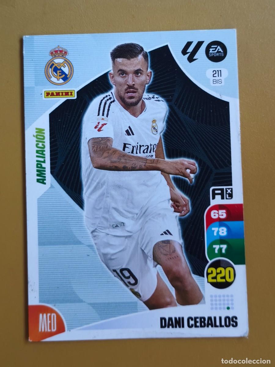 Cromos de F&uacute;tbol: dani ceballos, 2024 25 ampliacion