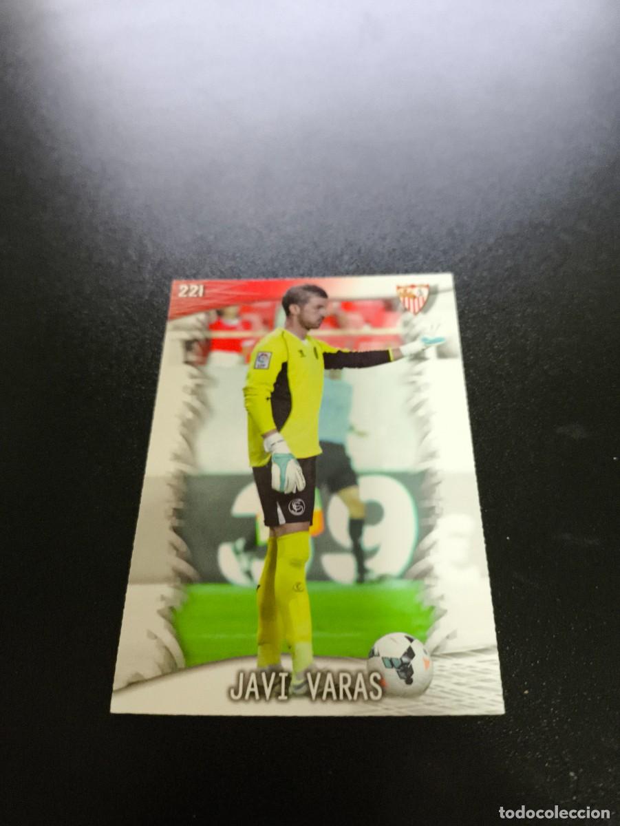 Cromos de F&uacute;tbol: 221 Javi Varas SEVILLA MUNDICROMO LIGA 2013 2014 13 14 NO PANINI ESTE MEGACRACKS