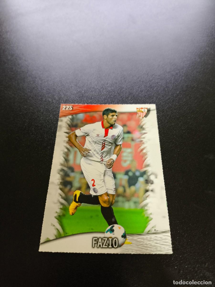 Cromos de F&uacute;tbol: 225 Fazio SEVILLA MUNDICROMO LIGA 2013 2014 13 14 NO PANINI ESTE MEGACRACKS