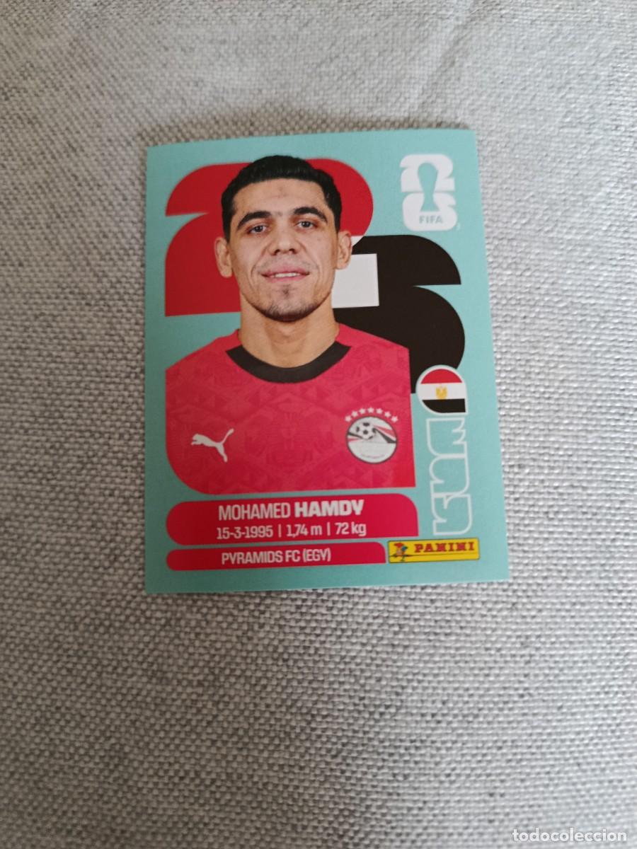 Cromos de F&uacute;tbol: Panini Mundial 2026 Estados Unidos-Mexico. 4- Hamdy. Egipto. Nunca pegado.