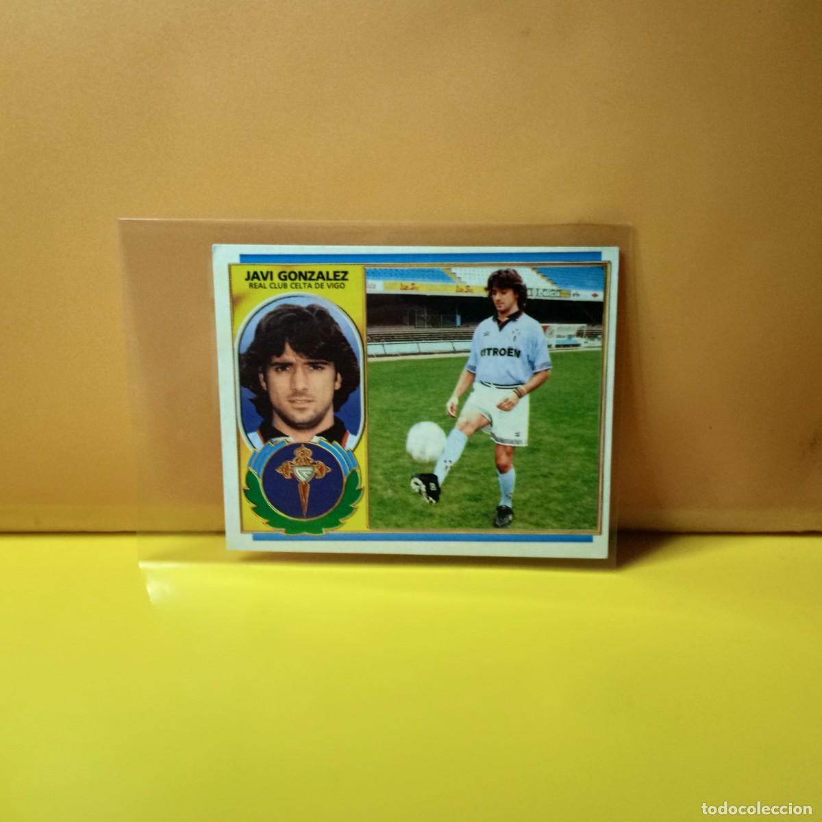 Cromos de F&uacute;tbol: EDICIONES ESTE 1996 1997 96 97 ULTIMOS FICHAJES 3 JAVI GONZALEZ CELTA DE VIGO