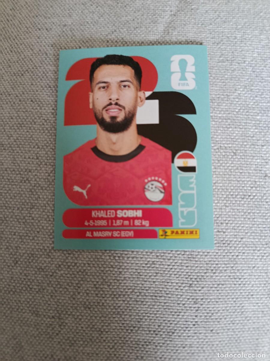 Cromos de F&uacute;tbol: Panini Mundial 2026 Estados Unidos-Mexico. 6- Sobhi. Egipto. Nunca pegado.