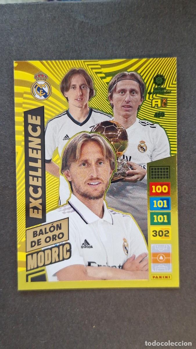 Cromos de F&uacute;tbol: L1 MODRIC REAL MADRID BALON DE ORO EXCELLENCE 469 ADRENALYN XL LIGA 2022/2023 22 23 PANINI