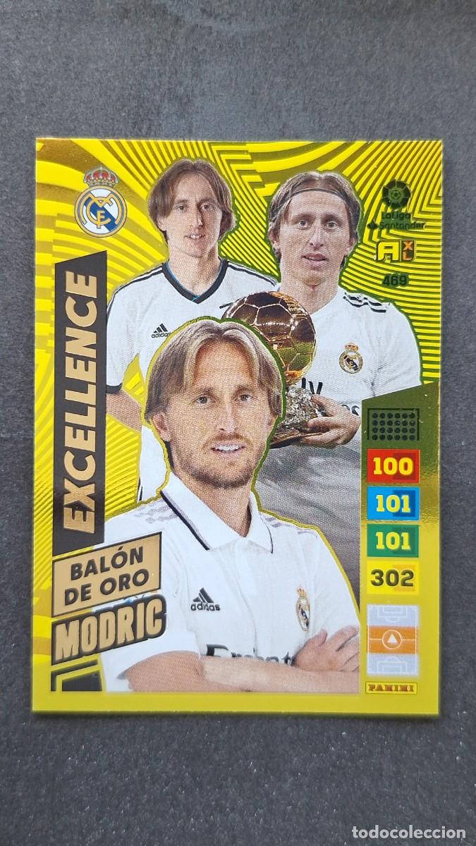 Cromos de F&uacute;tbol: L1 MODRIC REAL MADRID BALON DE ORO EXCELLENCE 469 ADRENALYN XL LIGA 2022/2023 22 23 PANINI