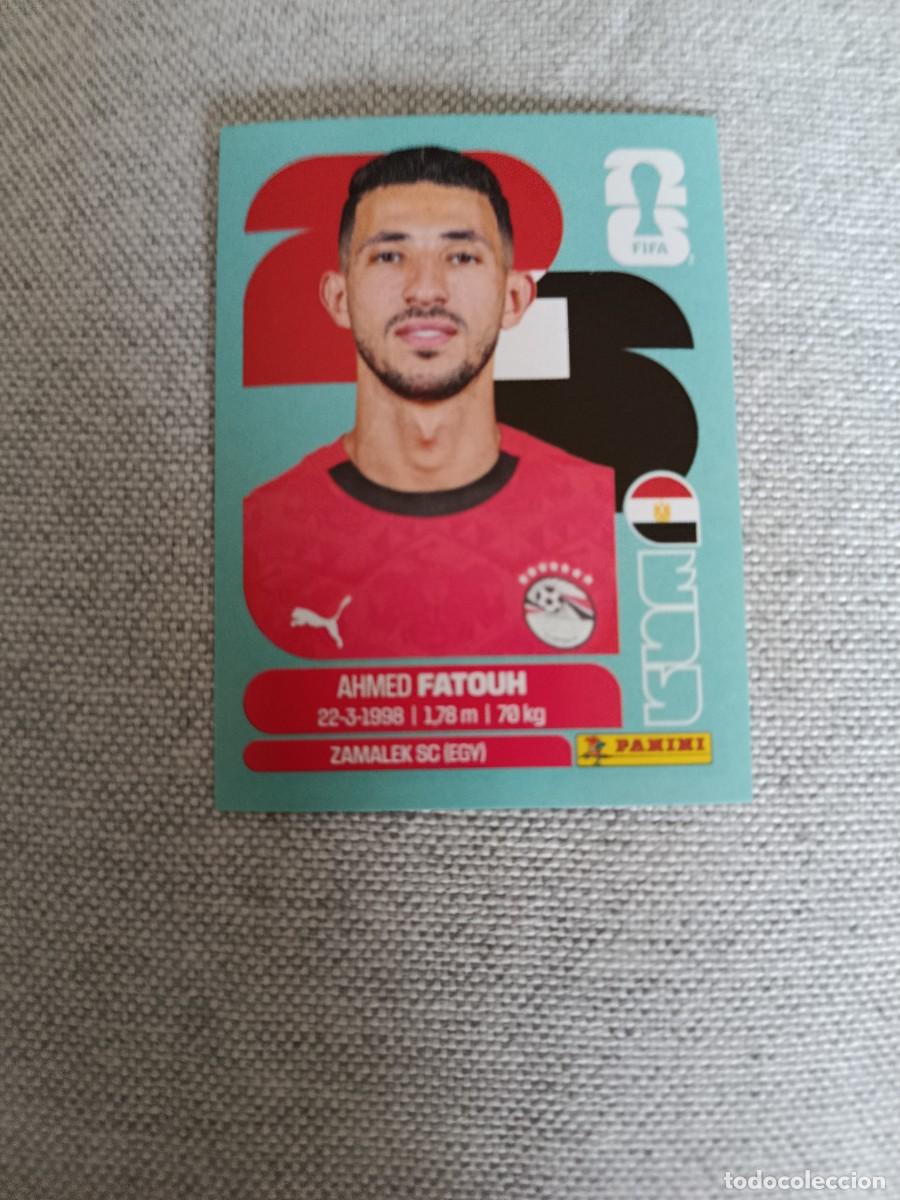 Cromos de F&uacute;tbol: Panini Mundial 2026 Estados Unidos-Mexico. 9- Fatouh. Egipto. Nunca pegado.