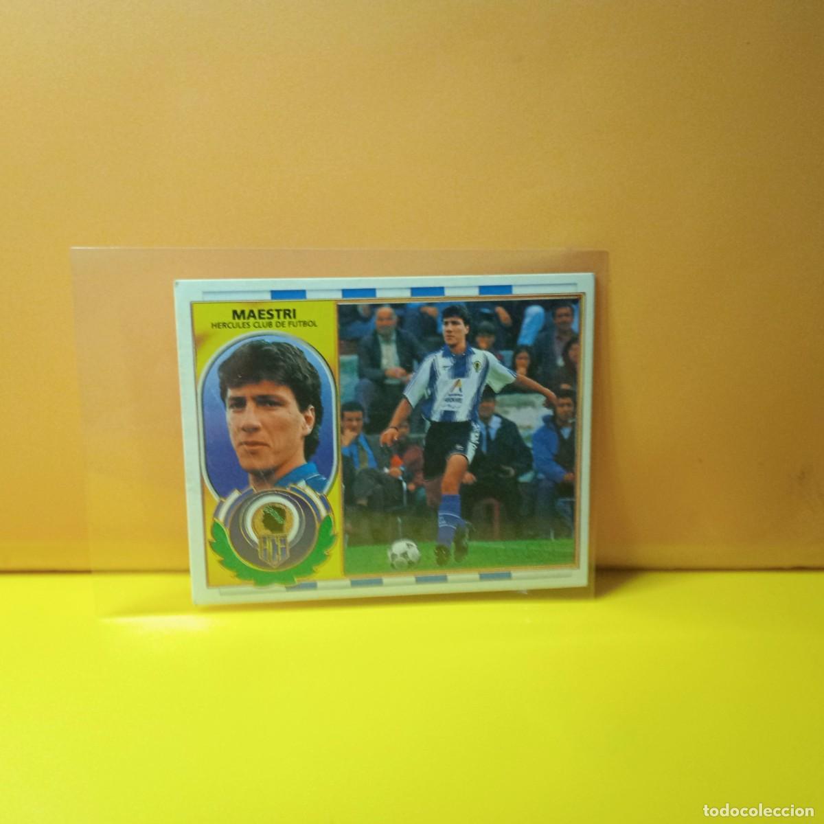 Cromos de F&uacute;tbol: EDICIONES ESTE 1996 1997 96 97 ULTIMOS FICHAJES 8 MAESTRI HERCULES C.F