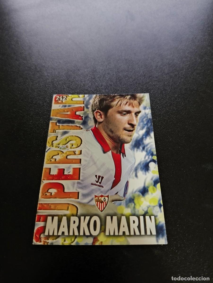 Cromos de F&uacute;tbol: 242 MARKO MARIN SUPERSTAR MATE SEVILLA MUNDICROMO LIGA 2013 2014 13 14 NO PANINI ESTE MEGACRACKS