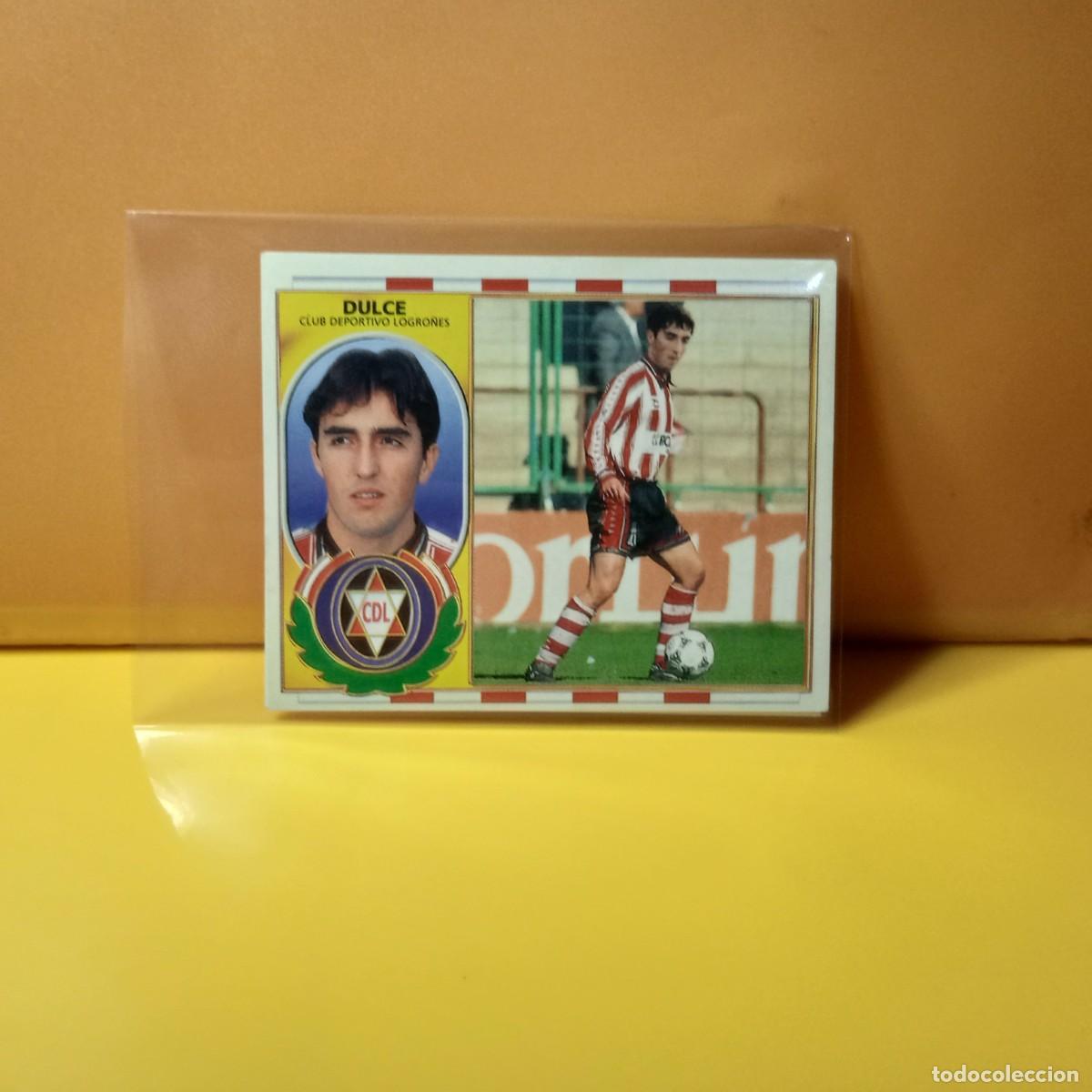 Cromos de F&uacute;tbol: EDICIONES ESTE 1996 1997 96 97 ULTIMOS FICHAJES 9 DULCE CD LOGRO&Ntilde;ES