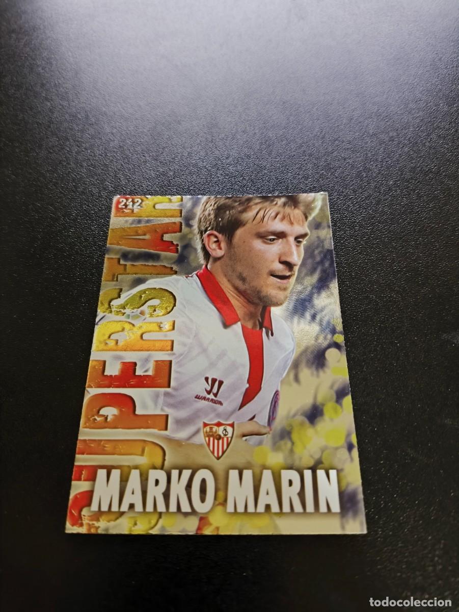 Cromos de F&uacute;tbol: 242 MARKO MARIN SUPERSTAR LISO SEVILLA MUNDICROMO LIGA 2013 2014 13 14 NO PANINI ESTE MEGACRACKS