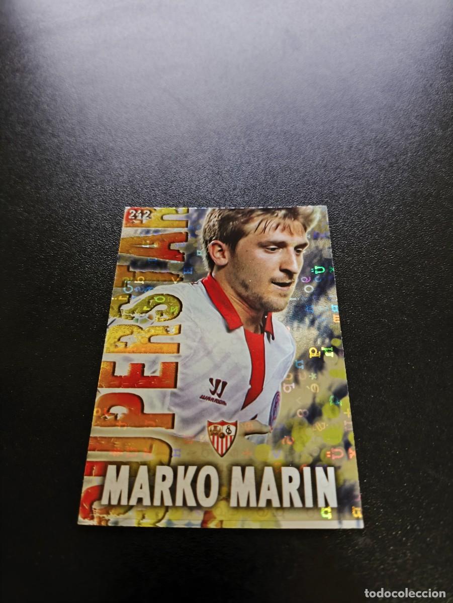 Cromos de F&uacute;tbol: 242 MARKO MARIN SUPERSTAR LETRAS SEVILLA MUNDICROMO LIGA 2013 2014 13 14 NO PANINI ESTE MEGACRACKS