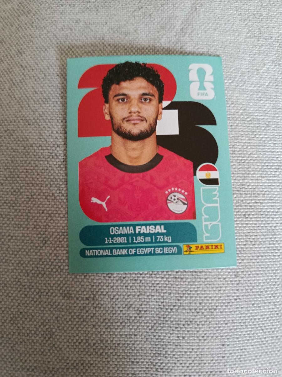 Cromos de Futebol: Panini Mundial 2026 Estados Unidos-Mexico. 16- Faisal. Egipto. Nunca pegado.