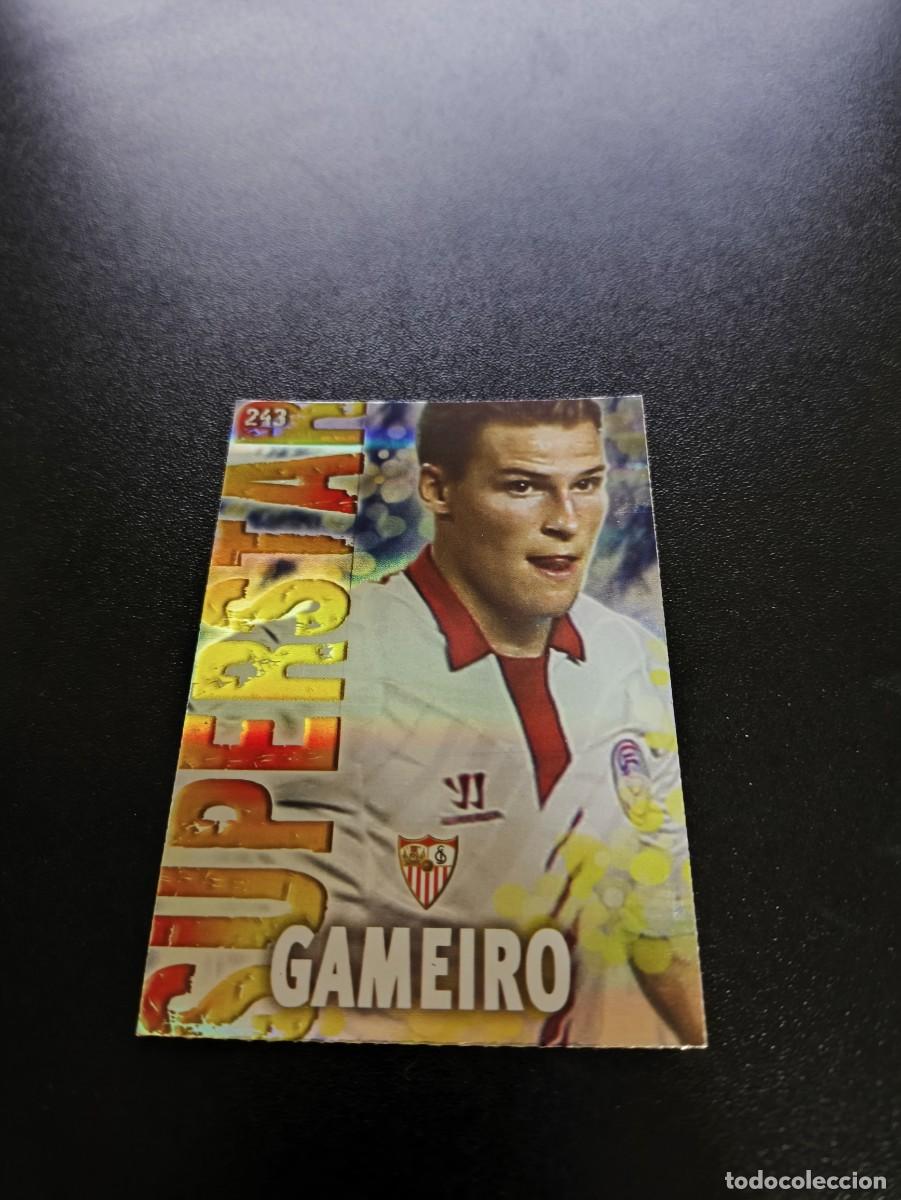 Football Stickers: 243 GAMEIRO FONDO RAYAS SEVILLA MUNDICROMO LIGA 2013 2014 13 14 NO PANINI ESTE MEGACRACKS