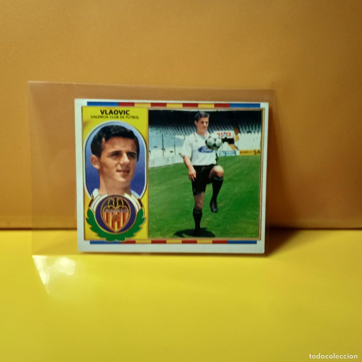 Cromos de F&uacute;tbol: EDICIONES ESTE 1996 1997 96 97 ULTIMOS FICHAJES 11 VLAOVIC VALENCIA C.F