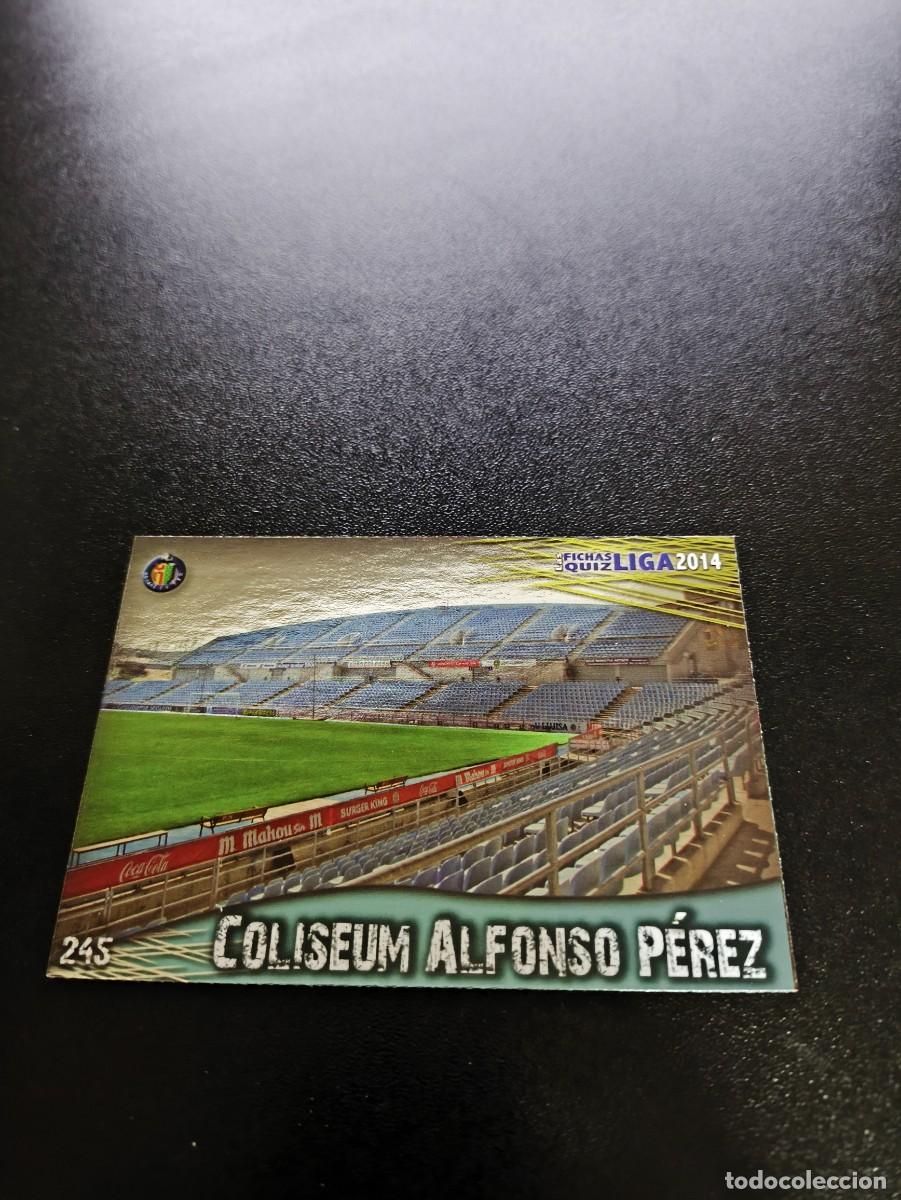 Cromos de F&uacute;tbol: 245 ALFONSO PEREZ BRILLO LISO GETAFE MUNDICROMO LIGA 2013 2014 13 14 NO PANINI ESTE MEGACRACKS