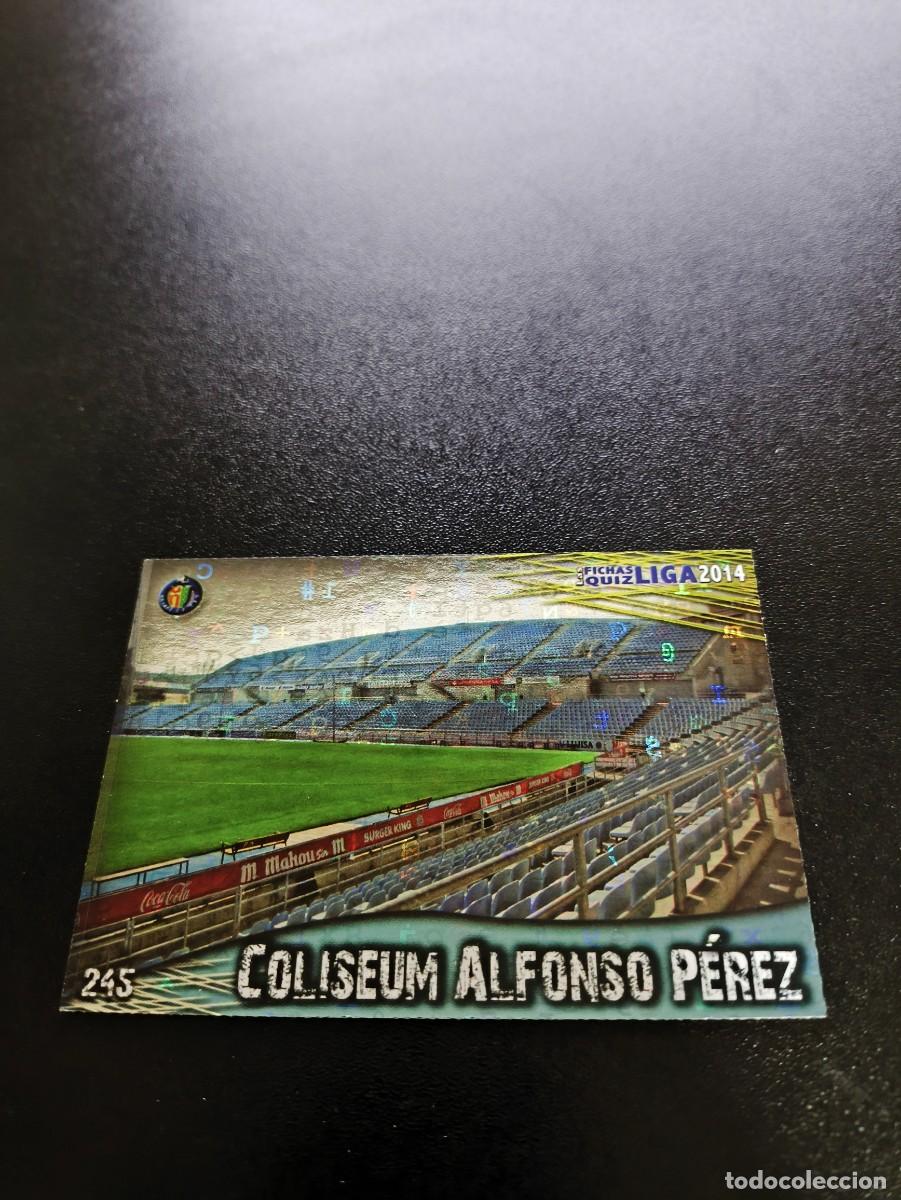 Cromos de F&uacute;tbol: 245 ALFONSO PEREZ BRILLO LETRAS GETAFE MUNDICROMO LIGA 2013 2014 13 14 NO PANINI ESTE MEGACRACKS