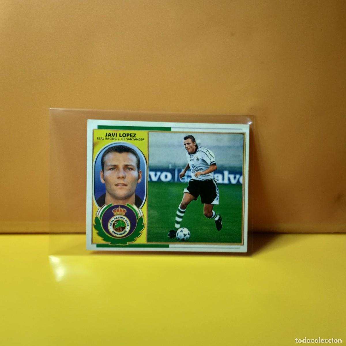 Cromos de F&uacute;tbol: EDICIONES ESTE 1996 1997 96 97 ULTIMOS FICHAJES 19 JAVI LOPEZ RACING DE SANTANDER