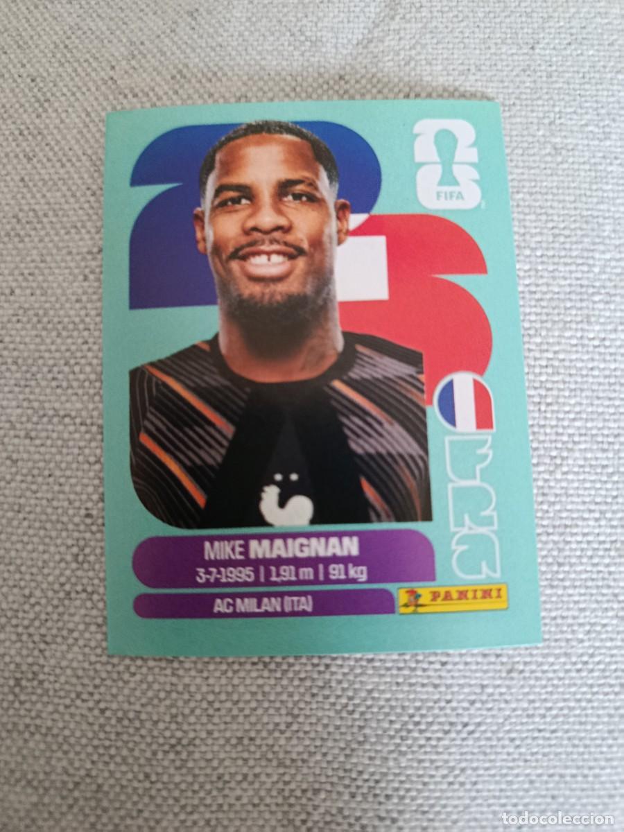 Cromos de F&uacute;tbol: Panini Mundial 2026 Estados Unidos-Mexico. 2- Maignan. Francia. Nunca pegado.