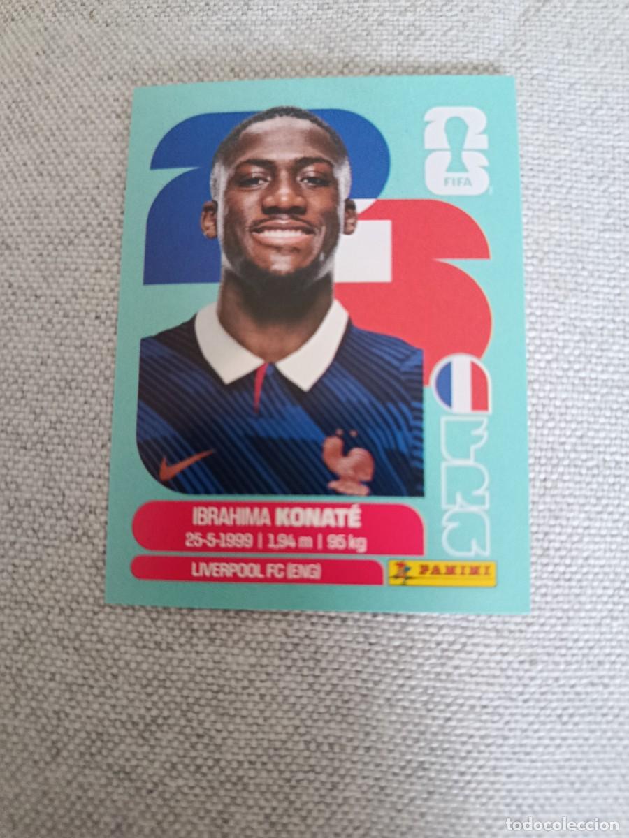 Cromos de F&uacute;tbol: Panini Mundial 2026 Estados Unidos-Mexico. 6- Konat&eacute;. Francia. Nunca pegado.