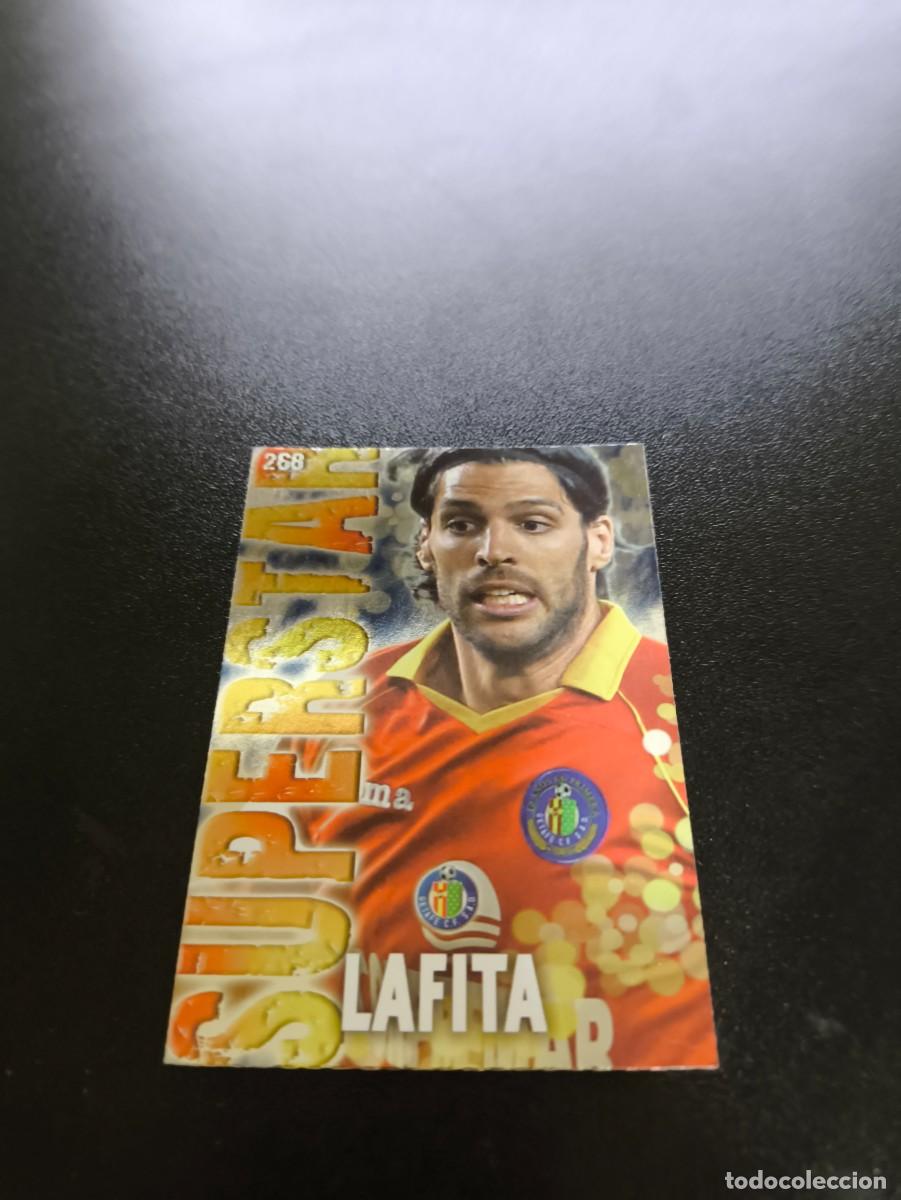 Cromos de F&uacute;tbol: 268 LAFITA SUPERSTAR BRILLO LISO GETAFE MUNDICROMO LIGA 2013 2014 13 14 NO PANINI ESTE MEGACRACKS