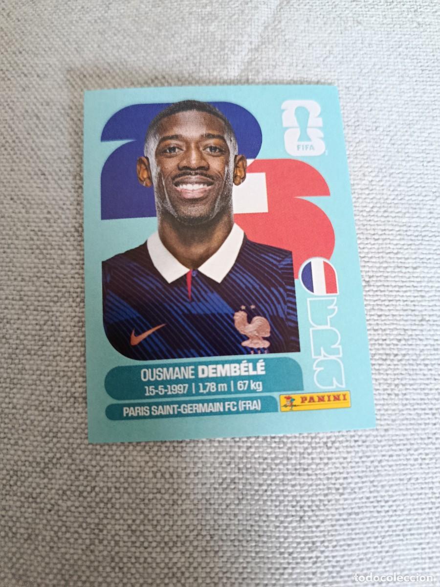 Cromos de F&uacute;tbol: Panini Mundial 2026 Estados Unidos-Mexico. 15- Demb&eacute;l&eacute;. Francia. Nunca pegado.