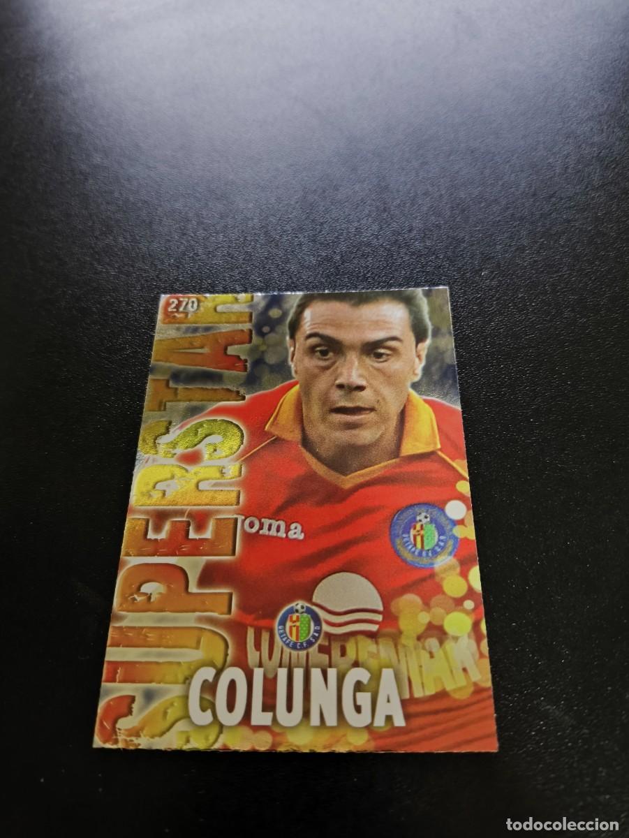 Cromos de F&uacute;tbol: 270 COLUNGA SUPERSTAR BRILLO LISO GETAFE MUNDICROMO LIGA 2013 2014 13 14 NO PANINI ESTE MEGACRACKS