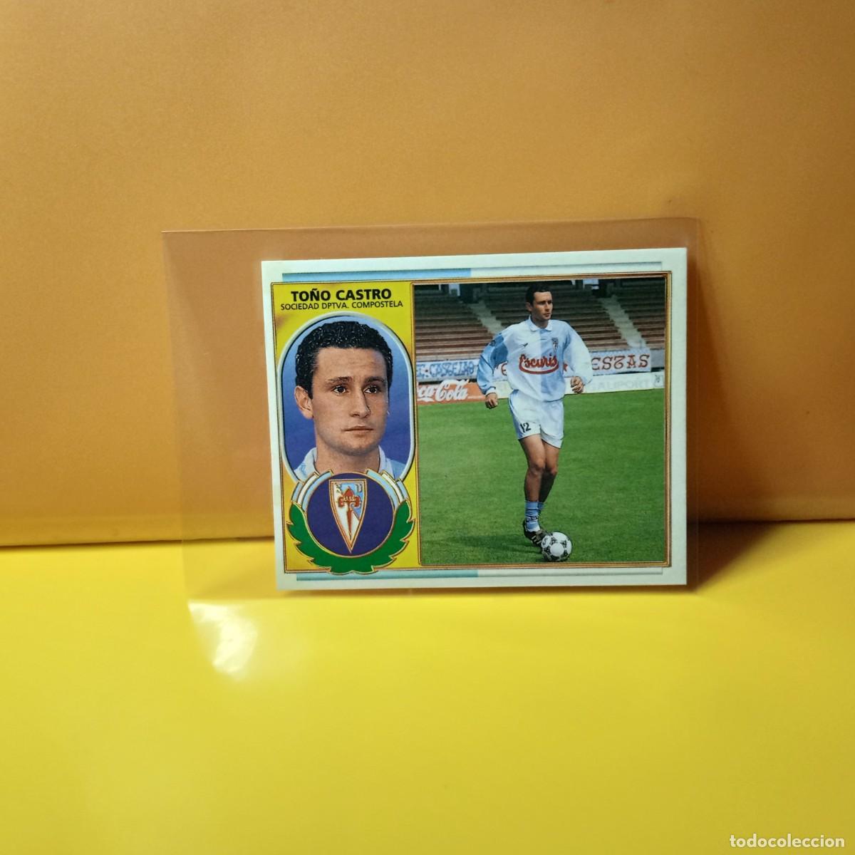 Cromos de F&uacute;tbol: EDICIONES ESTE 1996 1997 96 97 SD COMPOSTELA TO&Ntilde;O CASTRO (BAJA)