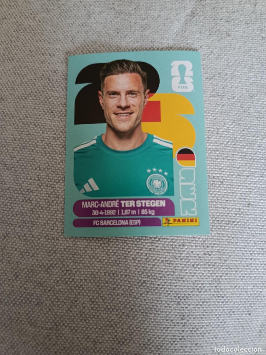 Cromos de F&uacute;tbol: Panini Mundial 2026 Estados Unidos-Mexico. 2- Ter Stegen. Alemania. Nunca pegado.