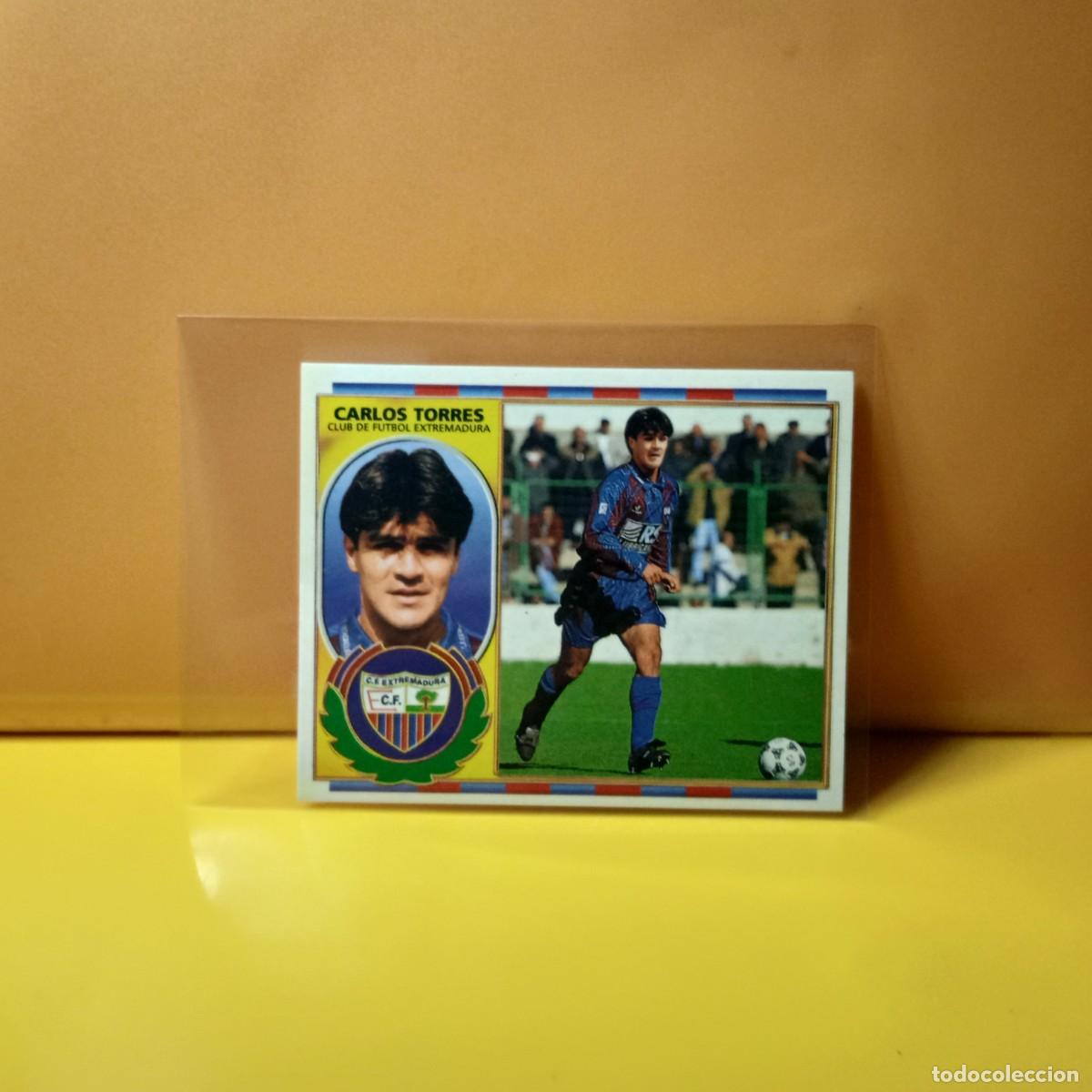 Cromos de F&uacute;tbol: EDICIONES ESTE 1996 1997 96 97 C.F EXTREMADURA CARLOS TORRES (BAJA)