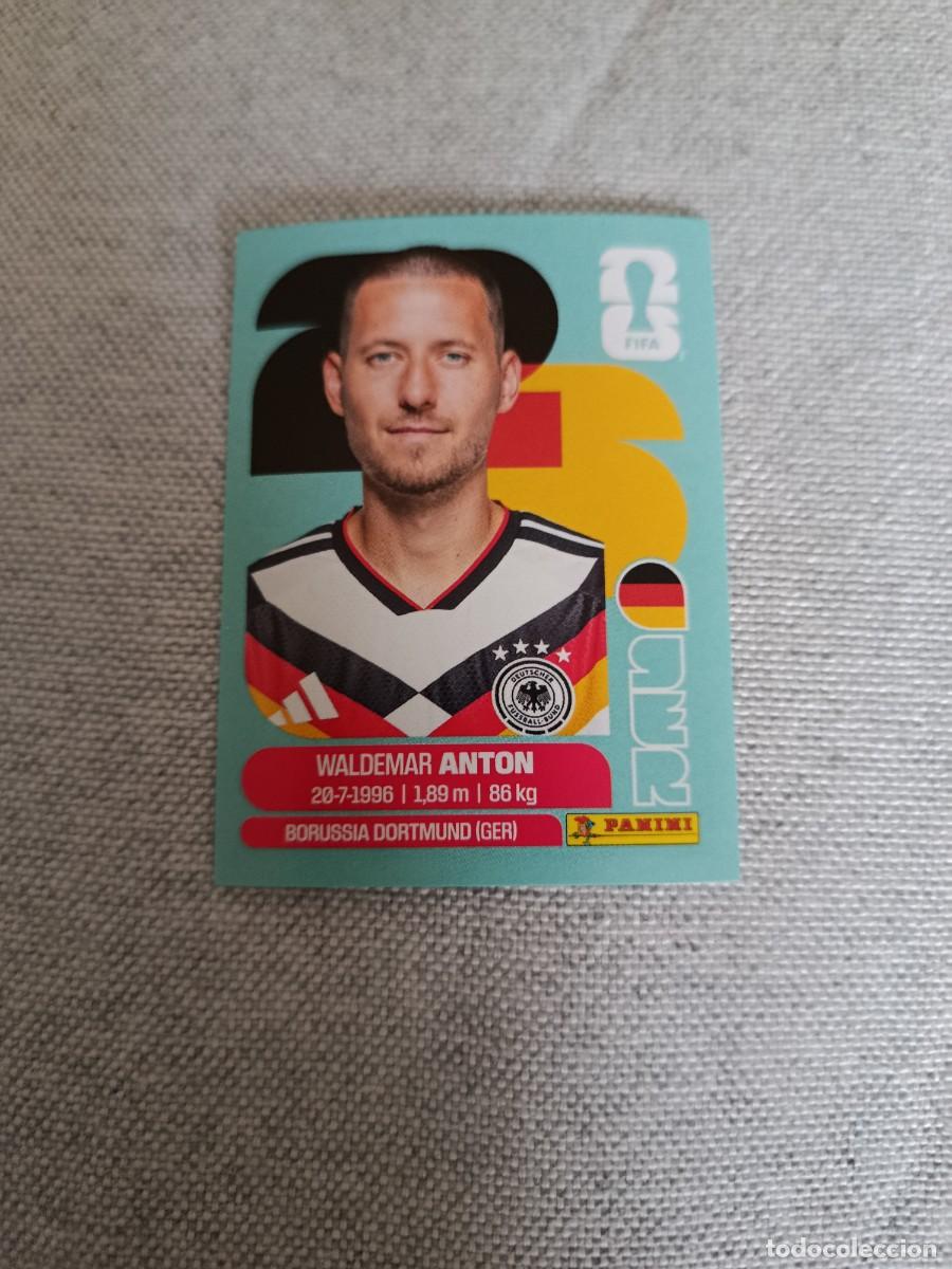 Cromos de F&uacute;tbol: Panini Mundial 2026 Estados Unidos-Mexico. 7- Anton. Alemania. Nunca pegado.
