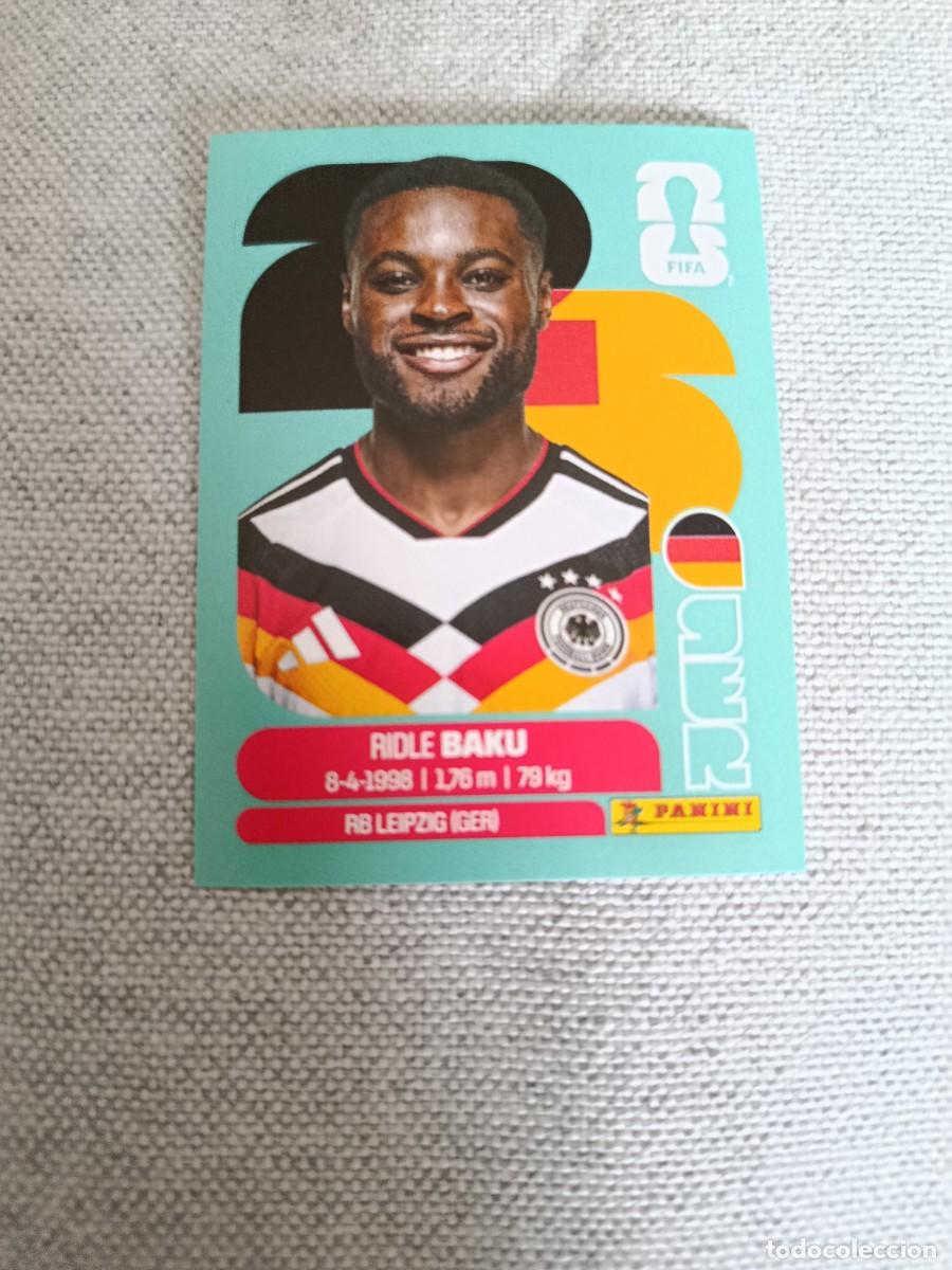 Cromos de F&uacute;tbol: Panini Mundial 2026 Estados Unidos-Mexico. 8- Baku. Alemania. Nunca pegado.