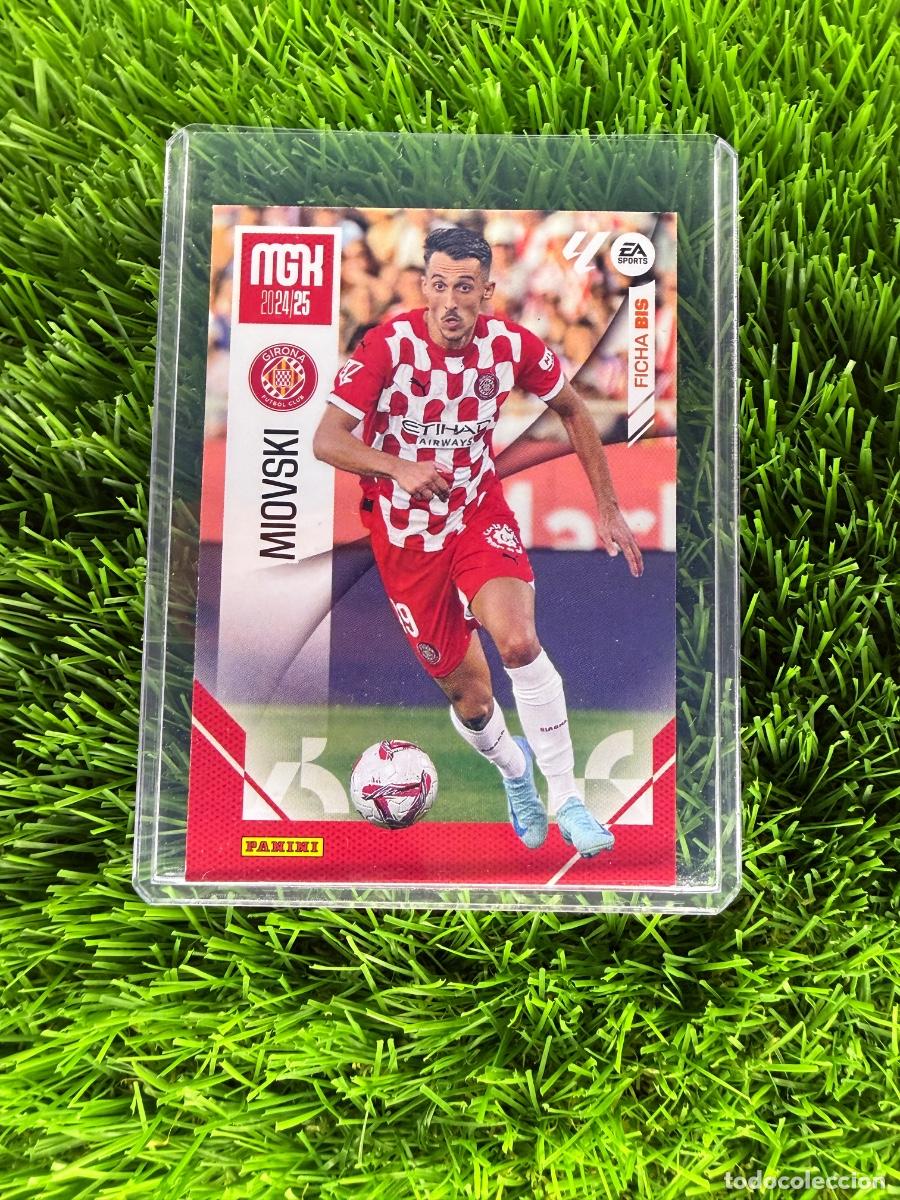 Cromos de F&uacute;tbol: N&ordm; 180BIS Miovski Fichas Bis Girona FC Megacracks 24 25