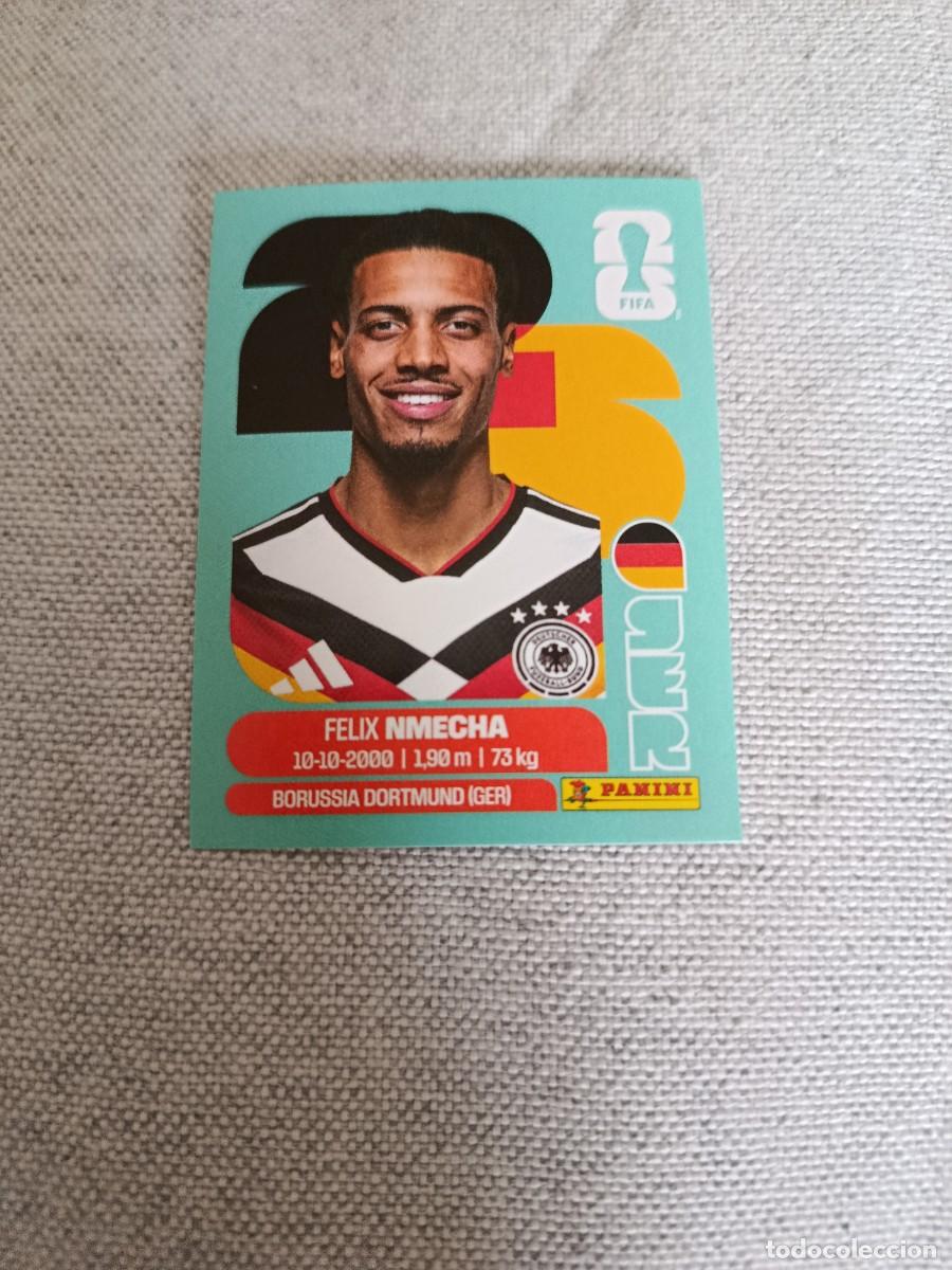 Cromos de F&uacute;tbol: Panini Mundial 2026 Estados Unidos-Mexico. 12- Nmecha. Alemania. Nunca pegado.