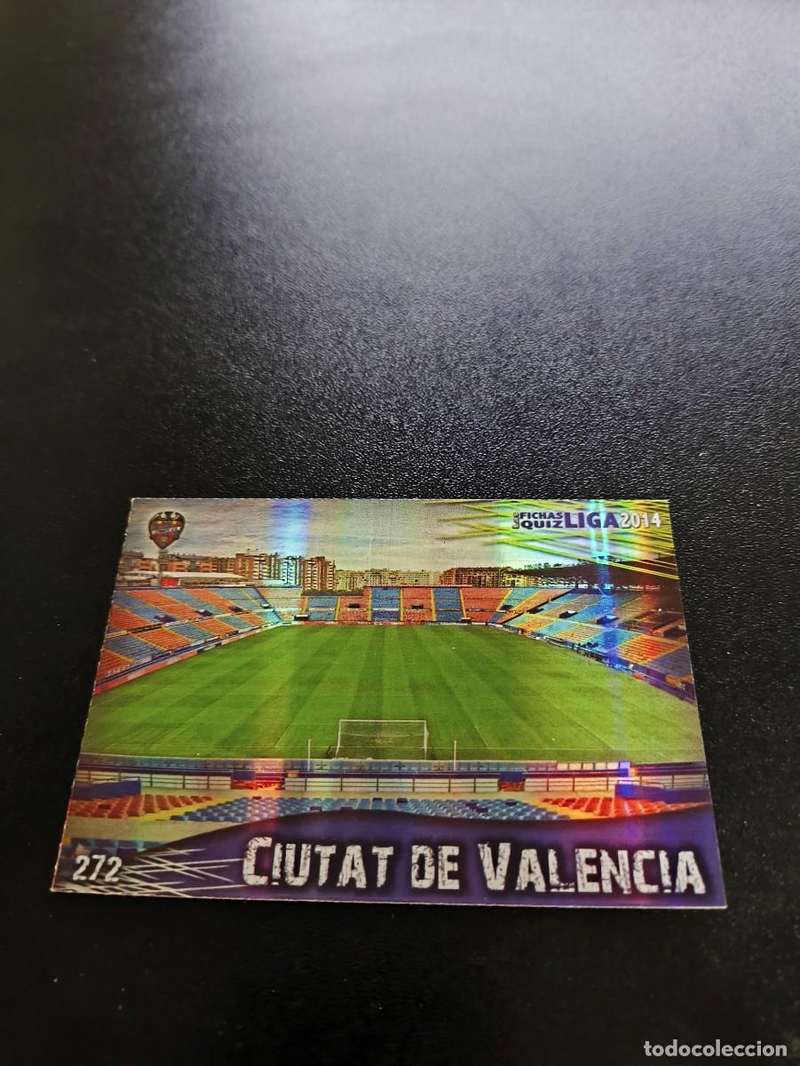 Figurine di Calcio: 272 CIUTAT DE VALENCIA FONDO RAYAS LEVANTE MUNDICROMO LIGA 2013 2014 13 14 NO PANINI ESTE MEGACRACKS