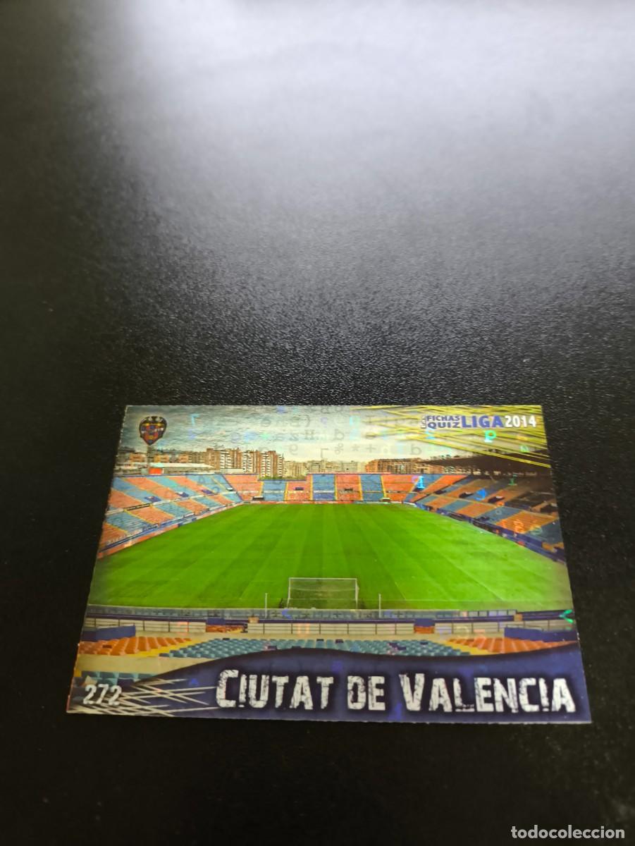 Figurine di Calcio: 272 CIUTAT DE VALENCIA FONDO LETRA LEVANTE MUNDICROMO LIGA 2013 2014 13 14 NO PANINI ESTE MEGACRACKS