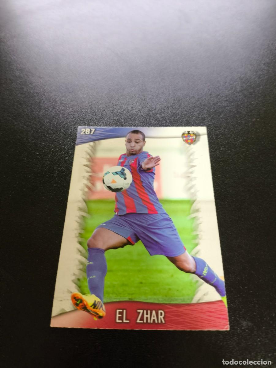 Cromos de F&uacute;tbol: 287 El Zhar LEVANTE MUNDICROMO LIGA 2013 2014 13 14 NO PANINI ESTE MEGACRACKS